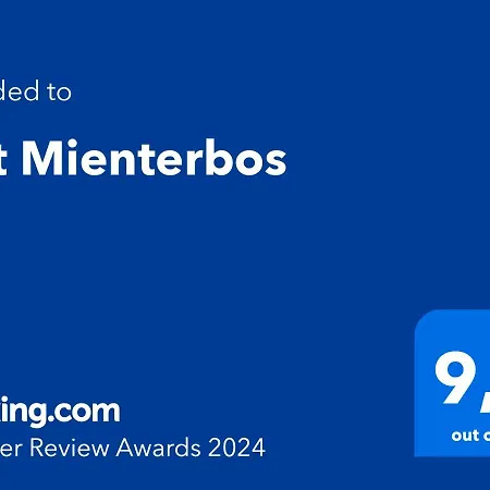 Het Mienterbos 펜션 *